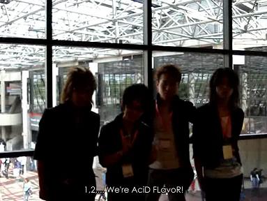 video comment at Japan Expo